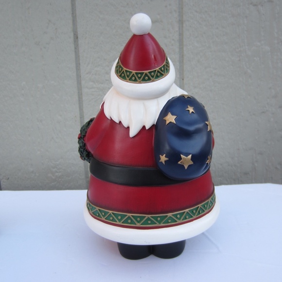 Decorative Santa Carrying Christmas Gift Bag  (10") Costco - Picture 11 of 14